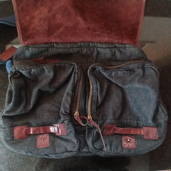 A.kurtz messenger style shoulder bag - Picture 2 of 4